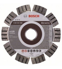 BOSCH DIAMANTSCHIJF EXPERT ABRASIVE 125MM OP=OP