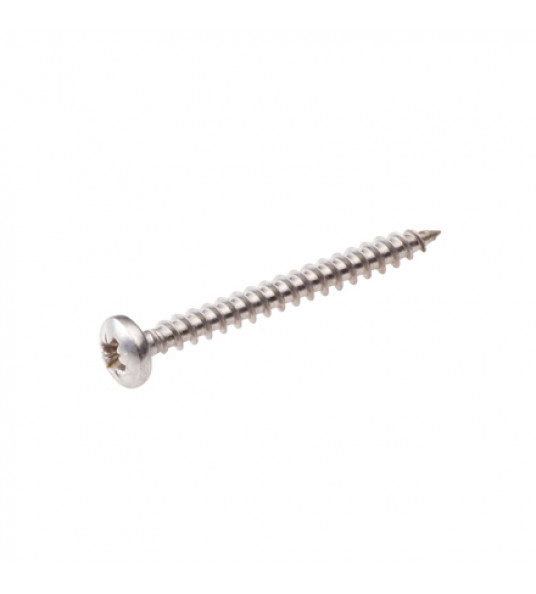 SPAANPLAATSCHROEF RVS-A2 CK PZ-2 4.5X35 (200)