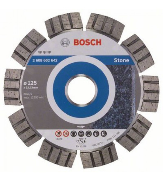 BOSCH DIAMANTSCHIJF BEST FOR STONE 125MM OP=OP